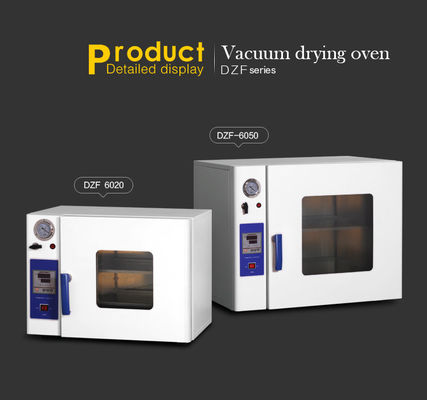 Benchtop Vacuüm Droger Oven Electronic Solvent Drying Oven 304 Roestvrij staal Binnen