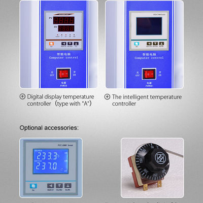 De aangepaste Genezende Industriële Elektrische Droogoven Op hoge temperatuur van Oven Hot Air Circulating Laboratory